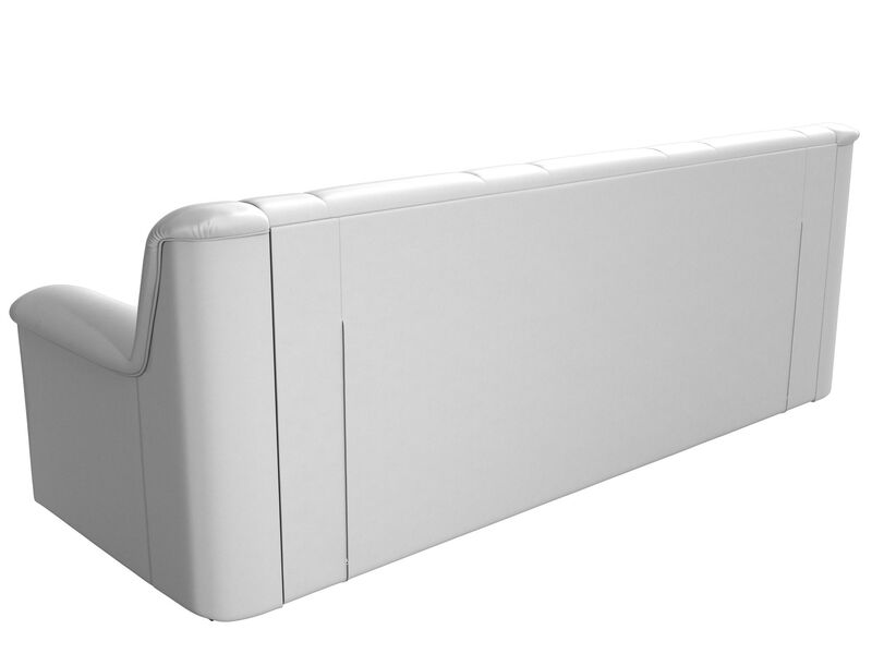 Диван прямой Карелия, Экокожа, Белый