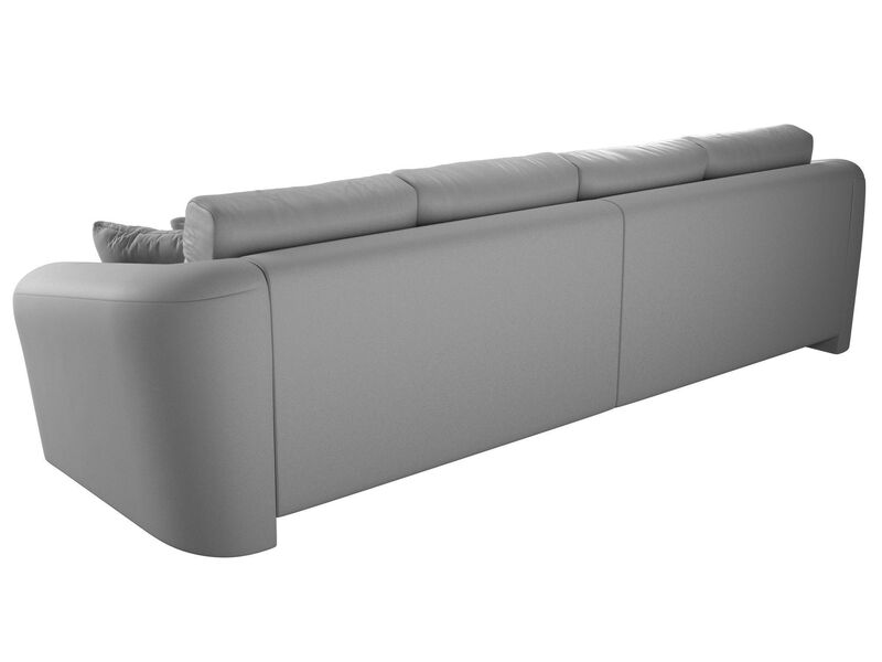 Диван прямой Милтон, Экокожа, Белый