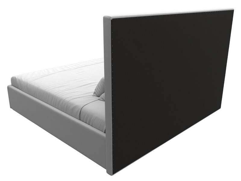 Кровать интерьерная Афродита 200, Экокожа, Белый