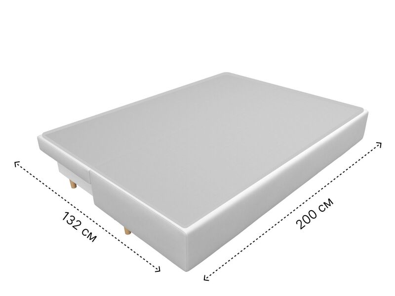 Диван прямой Лига-033, Экокожа, Белый