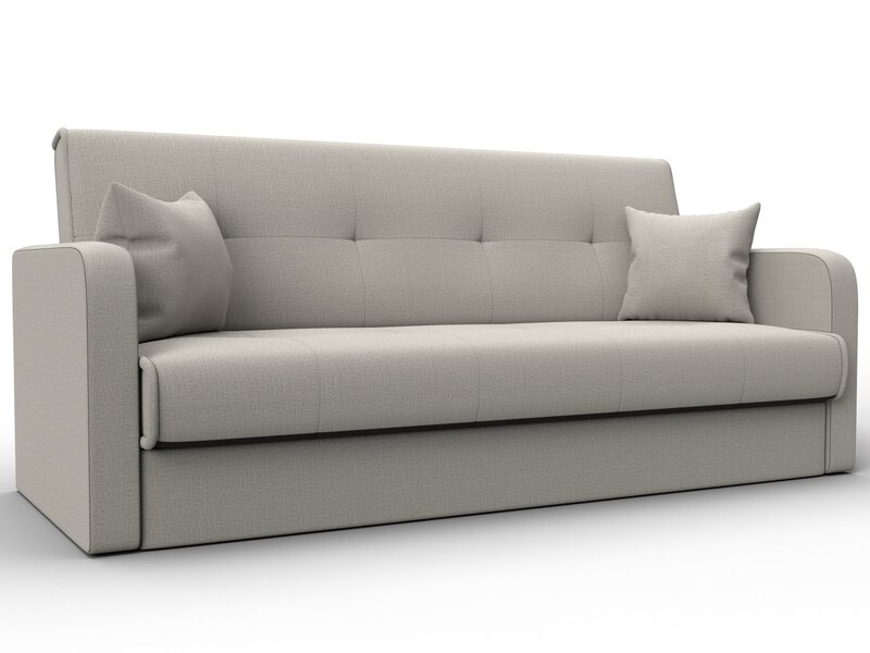 Диван-книжка Надежда, Рогожка, Амур 02 бежевый