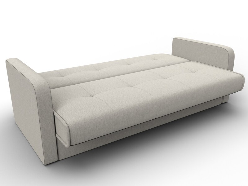 Диван-книжка Надежда, Рогожка, Амур 02 бежевый