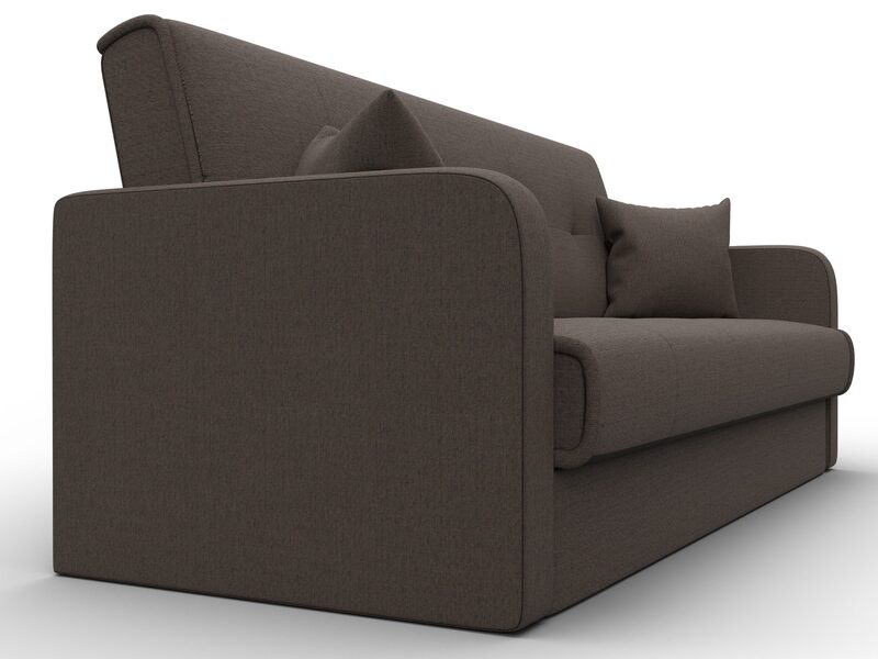 Диван-книжка Надежда, Рогожка, Амур 05 коричневый