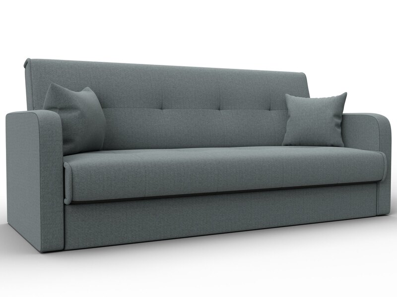 Диван-книжка Надежда, Рогожка, Амур 07 серый