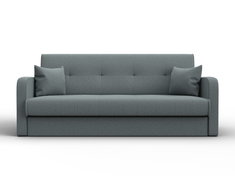 Диван-книжка Надежда, Рогожка, Амур 07 серый