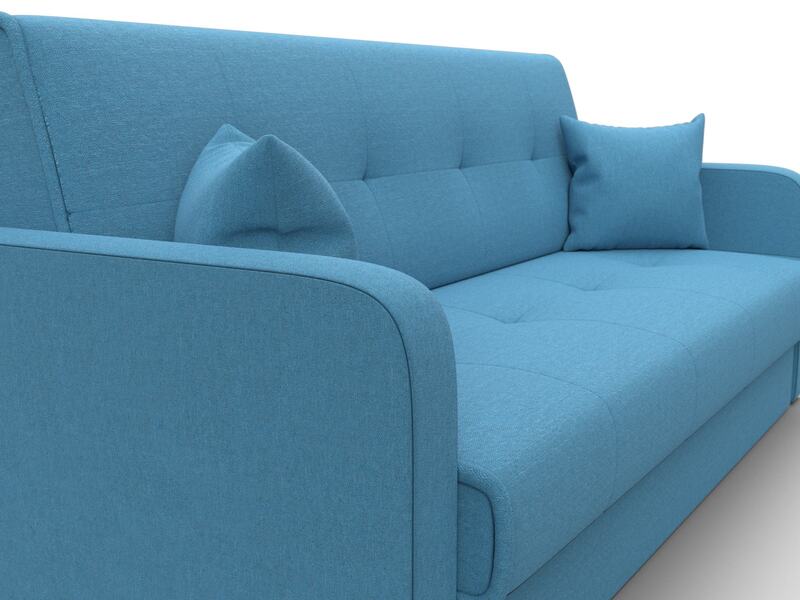 Диван-книжка Надежда, Рогожка, Амур 10 голубой