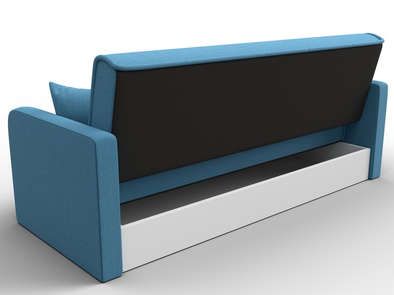 Диван-книжка Надежда, Рогожка, Амур 10 голубой