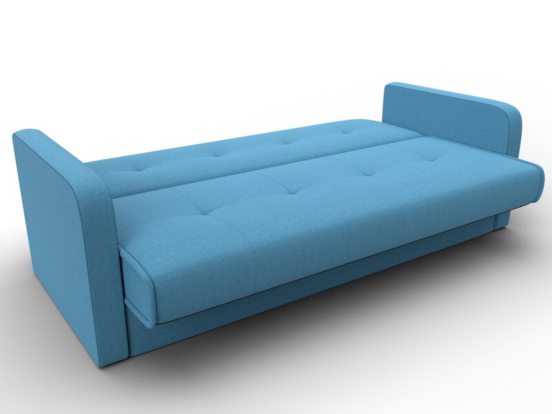 Диван-книжка Надежда, Рогожка, Амур 10 голубой