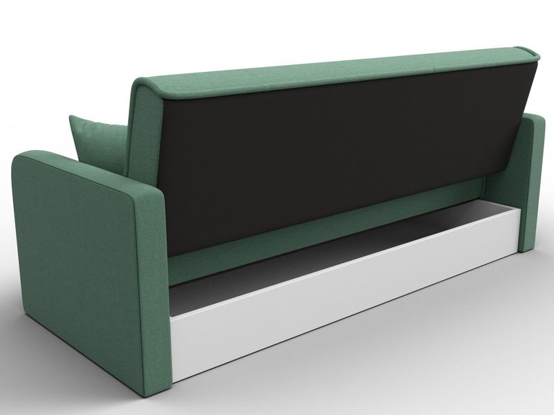 Диван-книжка Надежда, Рогожка, Амур 11 зеленый