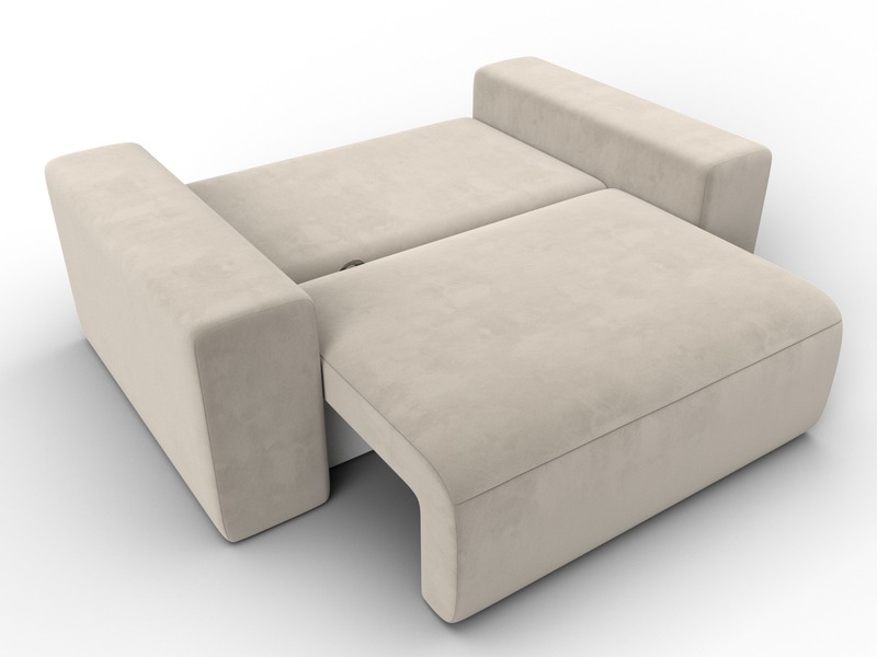 Кресло Лига-036 НПБ, Микровельвет, Бежевый