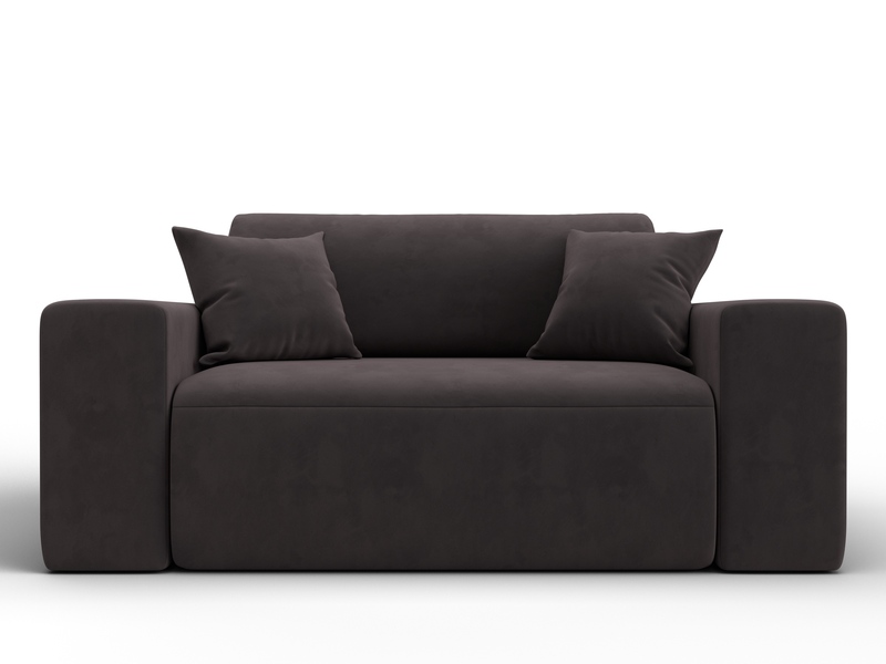 Кресло Лига-036 НПБ, Велюр, SEVEN 727 коричневый