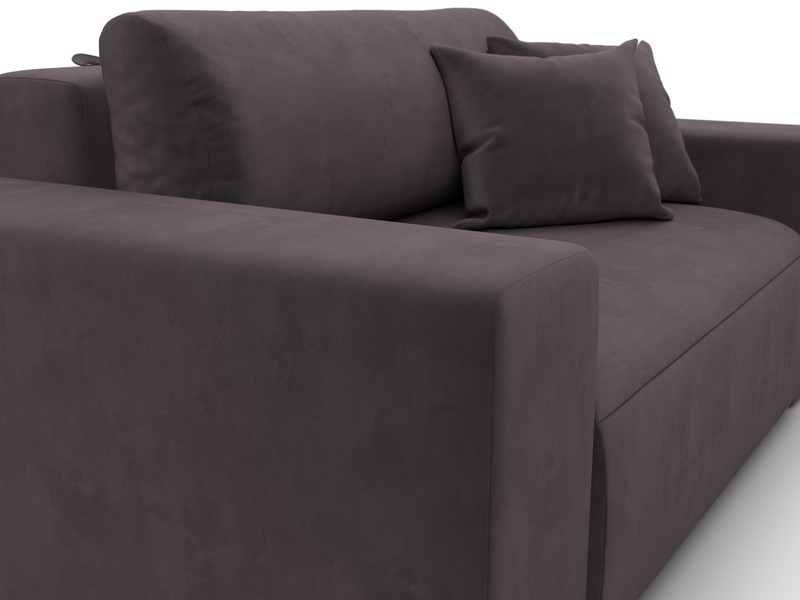 Кресло Лига-036 НПБ, Велюр, SEVEN 727 коричневый