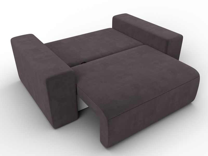 Кресло Лига-036 НПБ, Велюр, SEVEN 727 коричневый