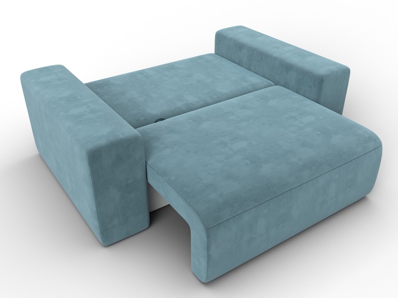 Кресло Лига-036 НПБ, Велюр, SEVEN 113 бирюзовый