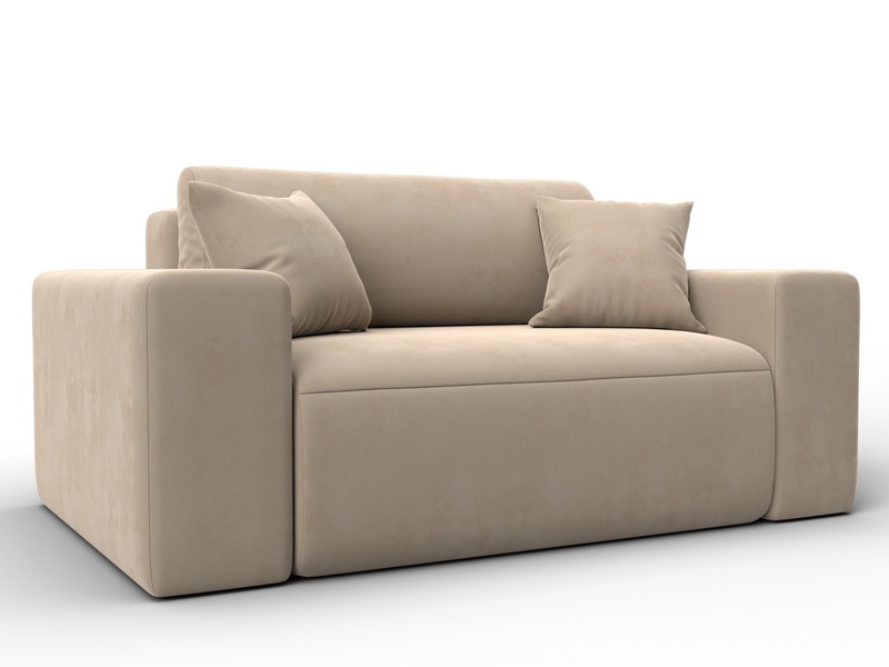 Кресло Лига-036 НПБ, Велюр, SEVEN 729 бежевый