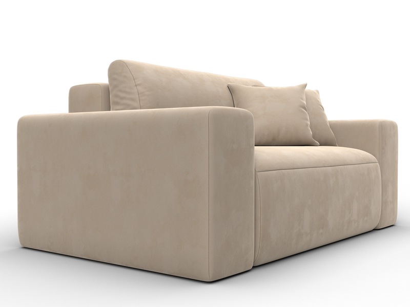 Кресло Лига-036 НПБ, Велюр, SEVEN 729 бежевый