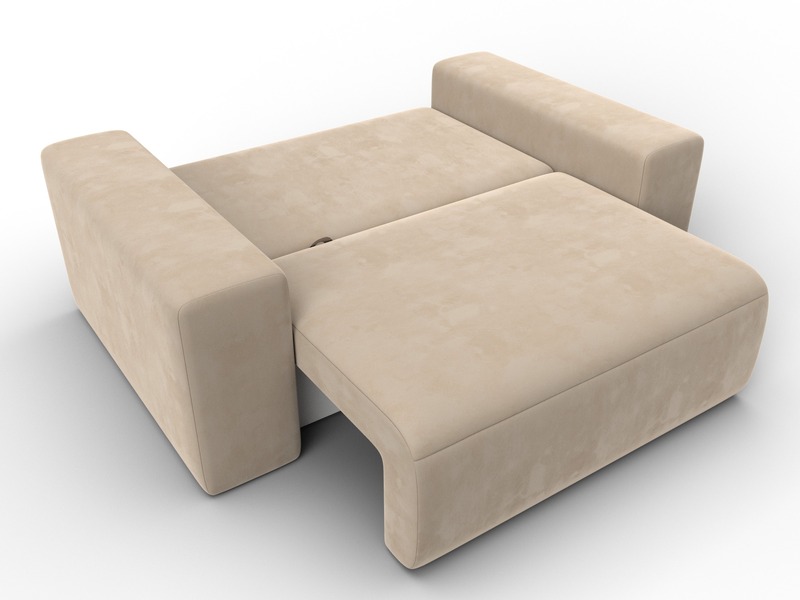 Кресло Лига-036 НПБ, Велюр, SEVEN 729 бежевый