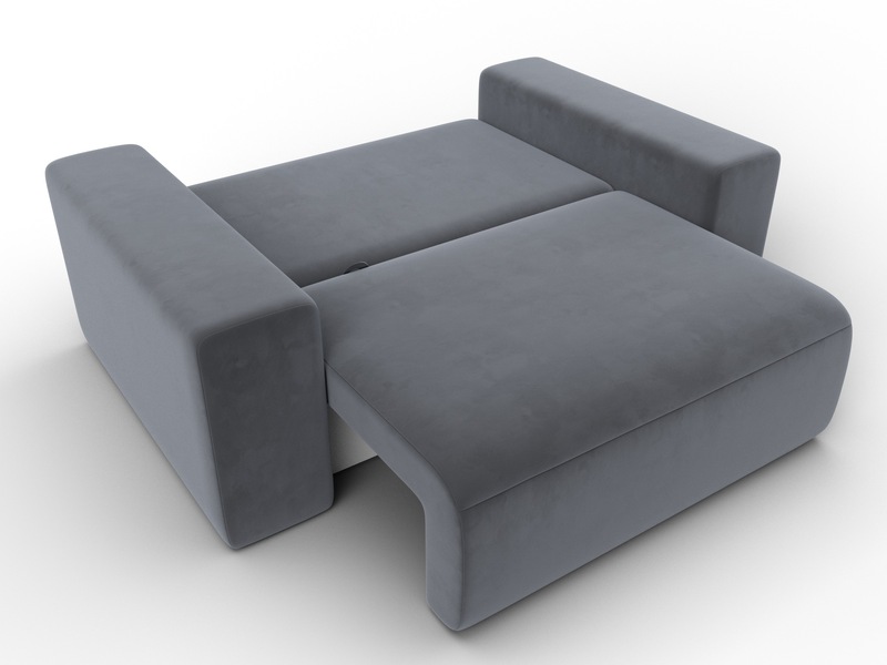 Кресло Лига-036 НПБ, Велюр, SEVEN 17 серый