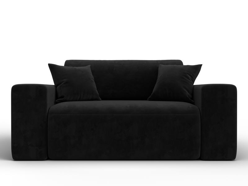 Кресло Лига-036 НПБ, Велюр, SEVEN 35 черный