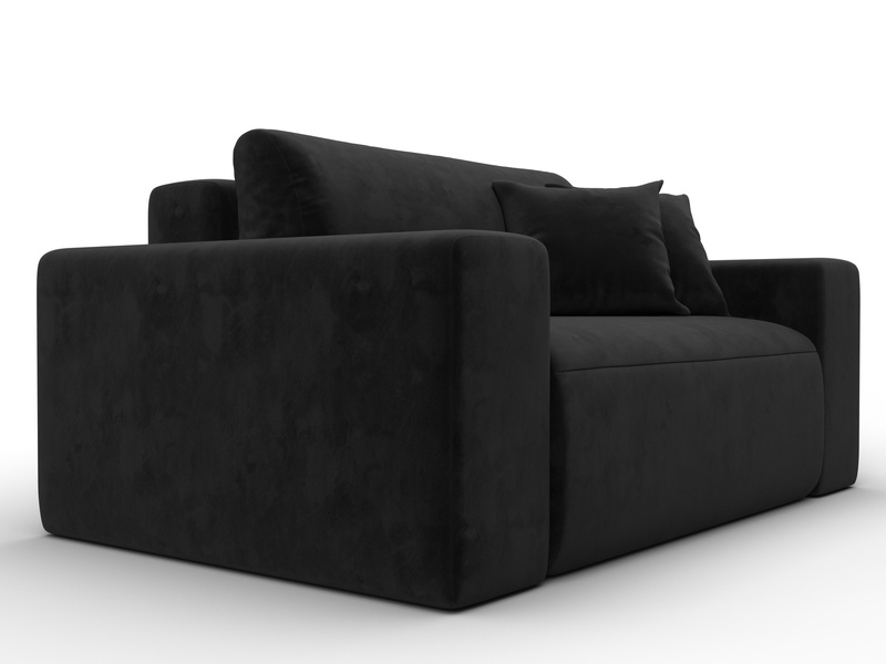 Кресло Лига-036 НПБ, Велюр, SEVEN 35 черный