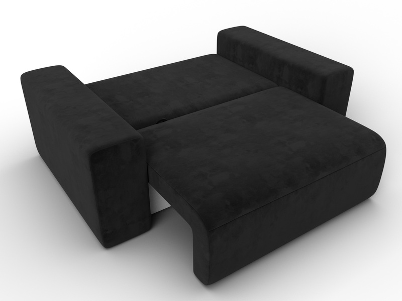 Кресло Лига-036 НПБ, Велюр, SEVEN 35 черный