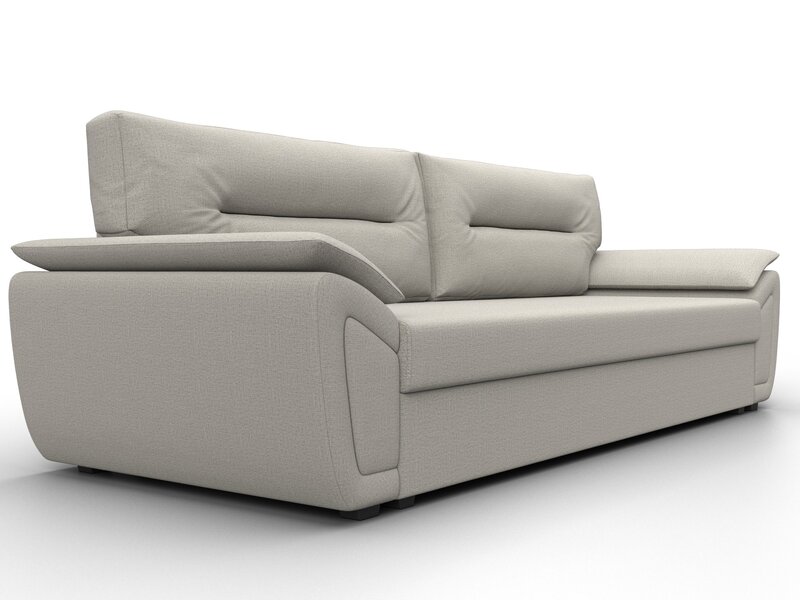 Диван прямой Нэстор Лайт, Рогожка, Амур 02 бежевый