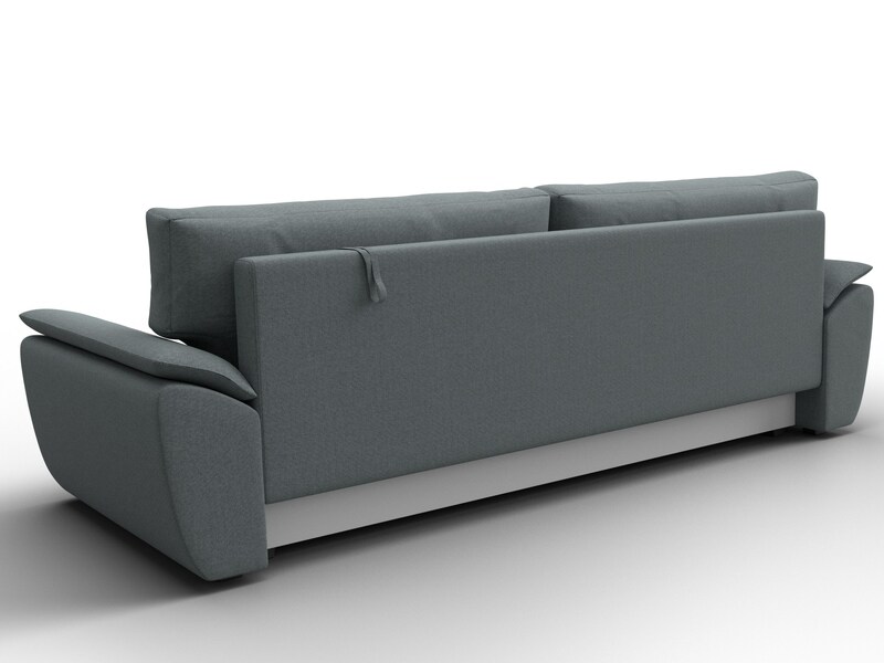 Диван прямой Нэстор Лайт, Рогожка, Амур 07 серый