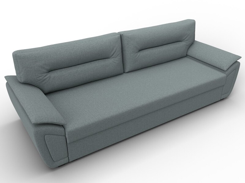 Диван прямой Нэстор Лайт, Рогожка, Амур 07 серый