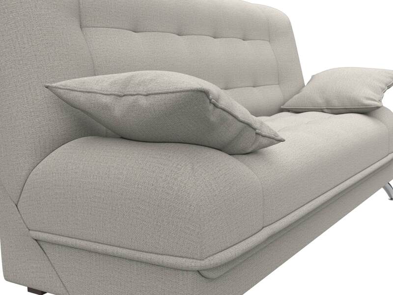 Диван-книжка Анна, Рогожка, Амур 02 бежевый