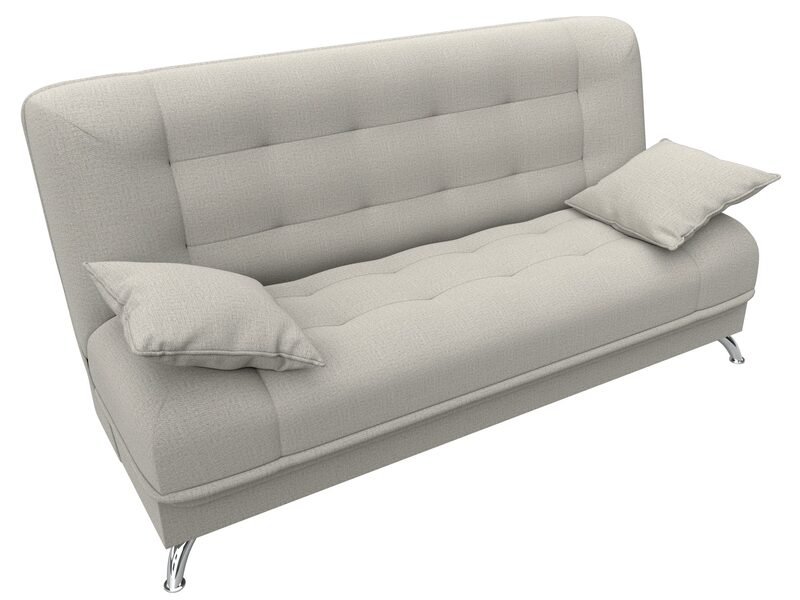 Диван-книжка Анна, Рогожка, Амур 02 бежевый