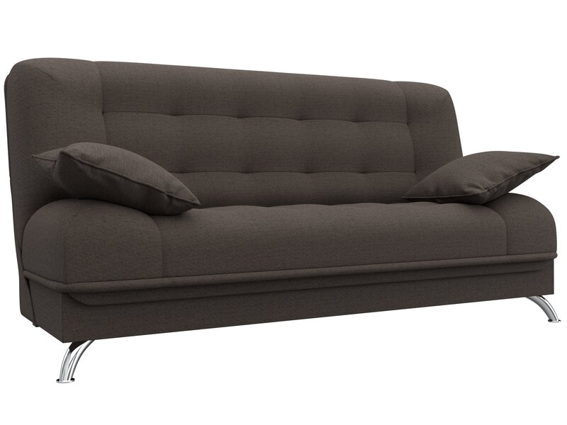 Диван-книжка Анна, Рогожка, Амур 05 коричневый