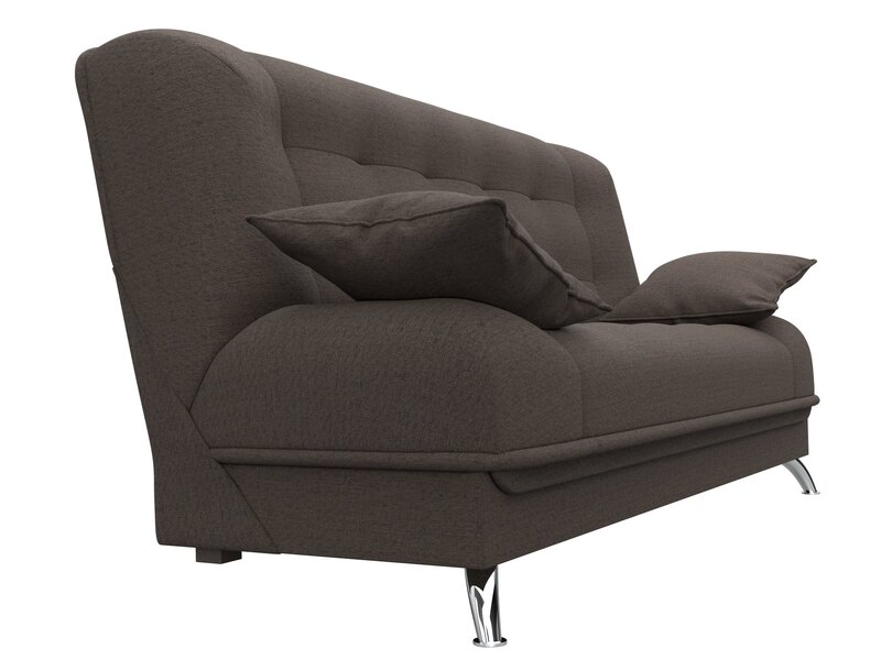 Диван-книжка Анна, Рогожка, Амур 05 коричневый