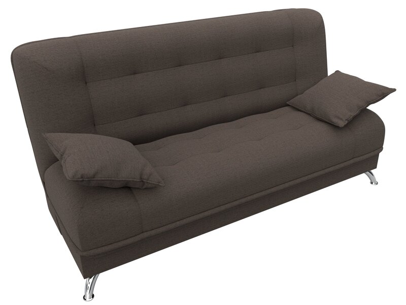 Диван-книжка Анна, Рогожка, Амур 05 коричневый