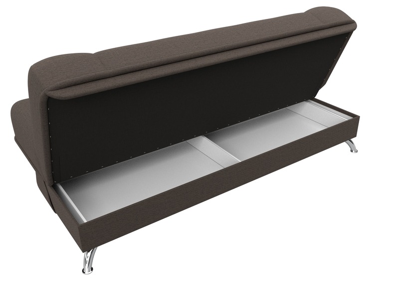 Диван-книжка Анна, Рогожка, Амур 05 коричневый