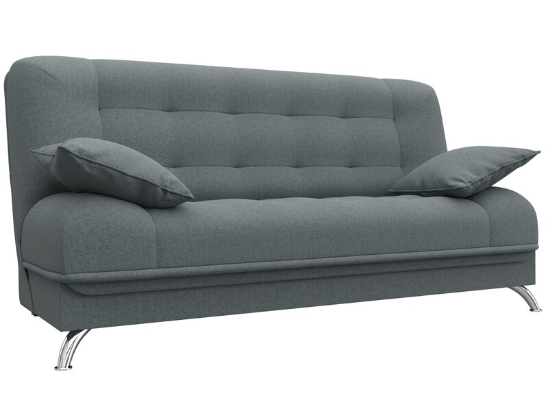 Диван-книжка Анна, Рогожка, Амур 07 серый