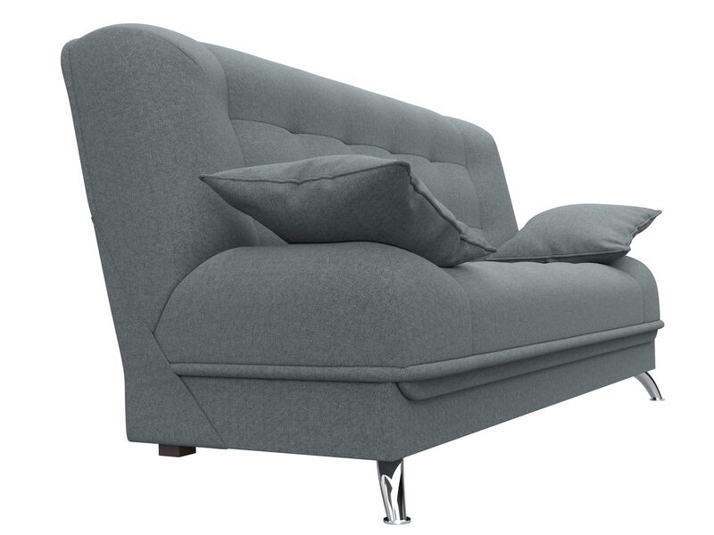 Диван-книжка Анна, Рогожка, Амур 07 серый