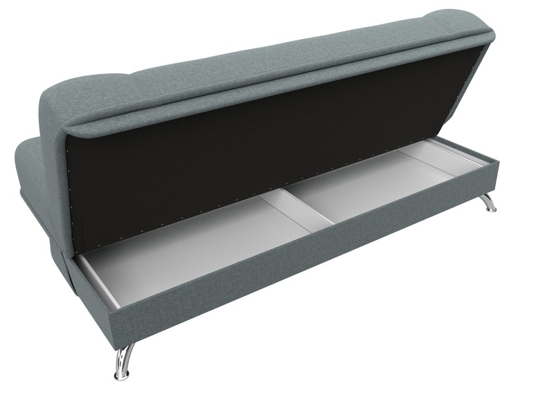 Диван-книжка Анна, Рогожка, Амур 07 серый