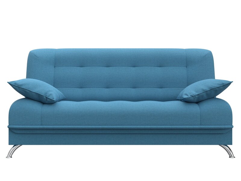 Диван-книжка Анна, Рогожка, Амур 10 голубой