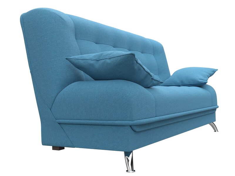 Диван-книжка Анна, Рогожка, Амур 10 голубой