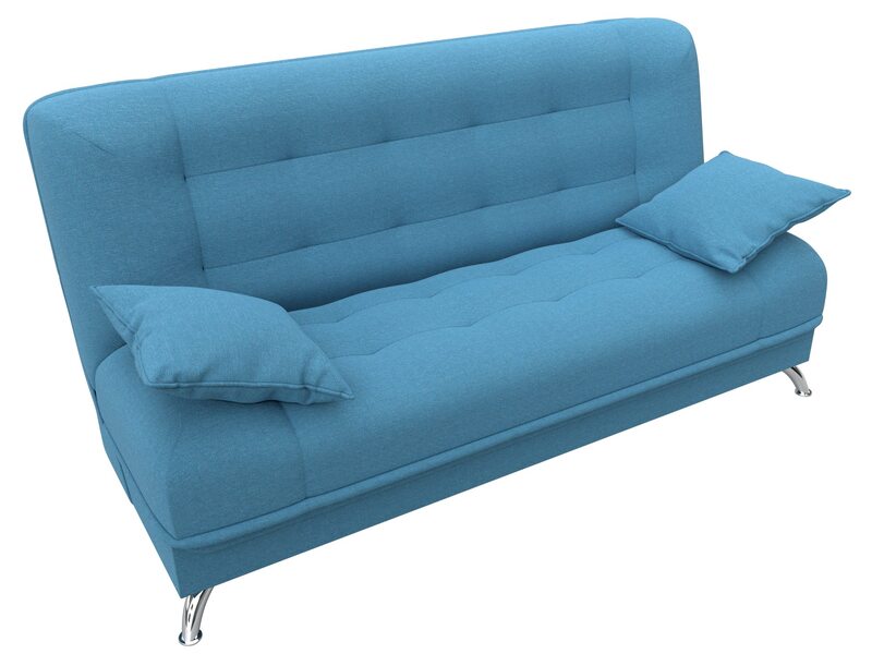 Диван-книжка Анна, Рогожка, Амур 10 голубой