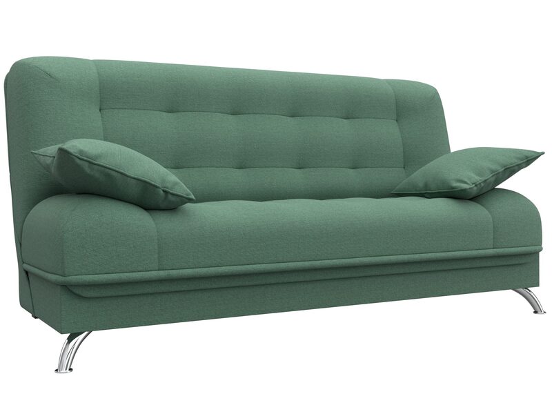 Диван-книжка Анна, Рогожка, Амур 11 зеленый