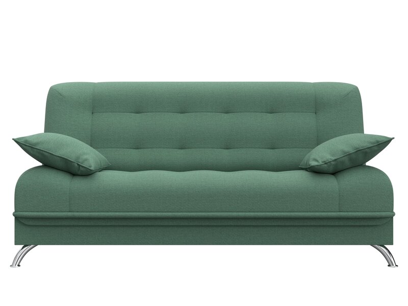 Диван-книжка Анна, Рогожка, Амур 11 зеленый