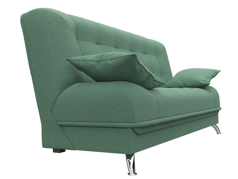 Диван-книжка Анна, Рогожка, Амур 11 зеленый