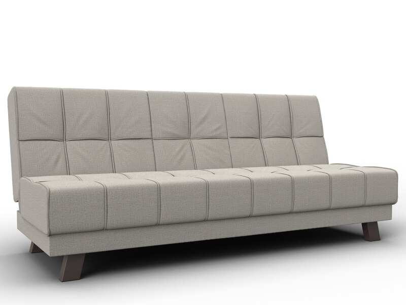 Диван прямой Винсент, Рогожка, Амур 02 бежевый