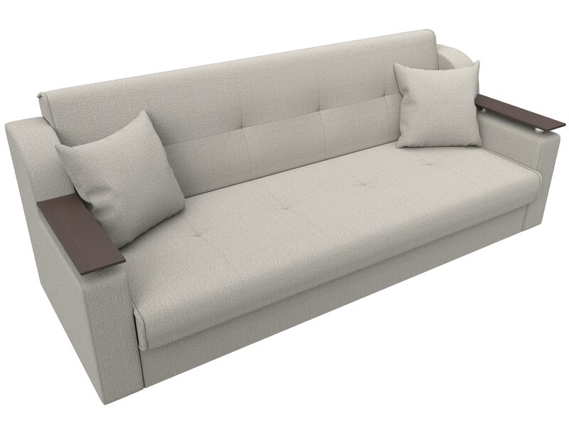 Диван-книжка Сенатор, Рогожка, Амур 02 бежевый