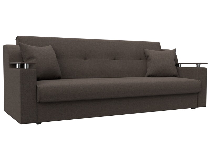 Диван-книжка Сенатор, Рогожка, Амур 05 коричневый