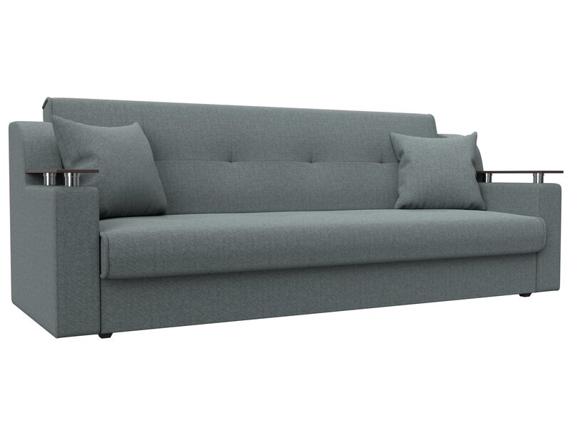 Диван-книжка Сенатор, Рогожка, Амур 07 серый