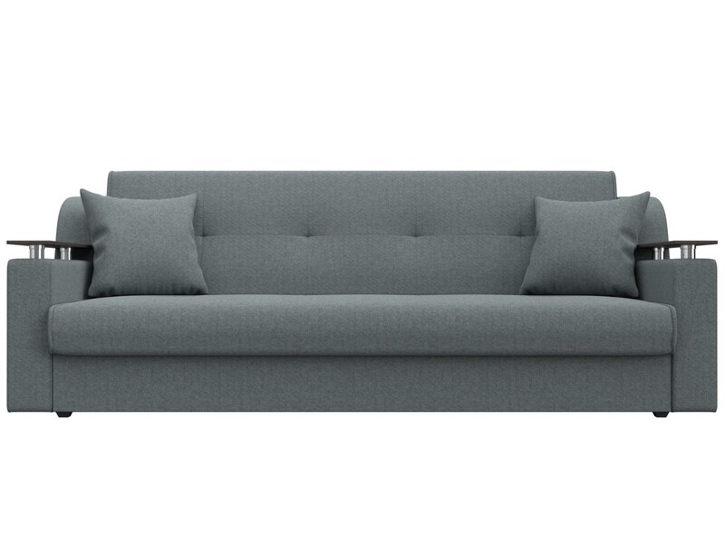 Диван-книжка Сенатор, Рогожка, Амур 07 серый