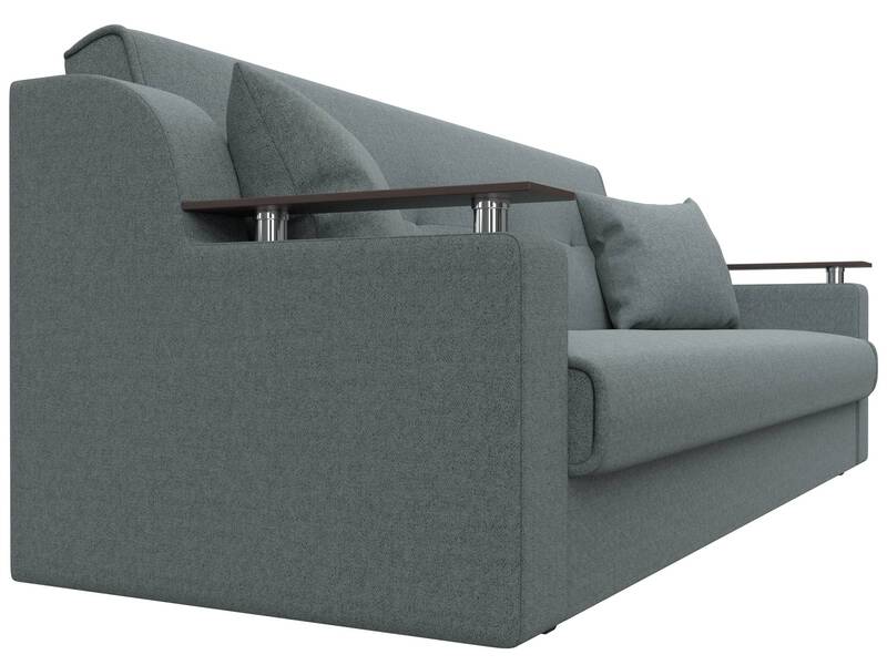 Диван-книжка Сенатор, Рогожка, Амур 07 серый