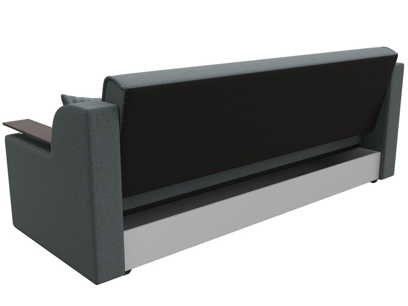 Диван-книжка Сенатор, Рогожка, Амур 07 серый